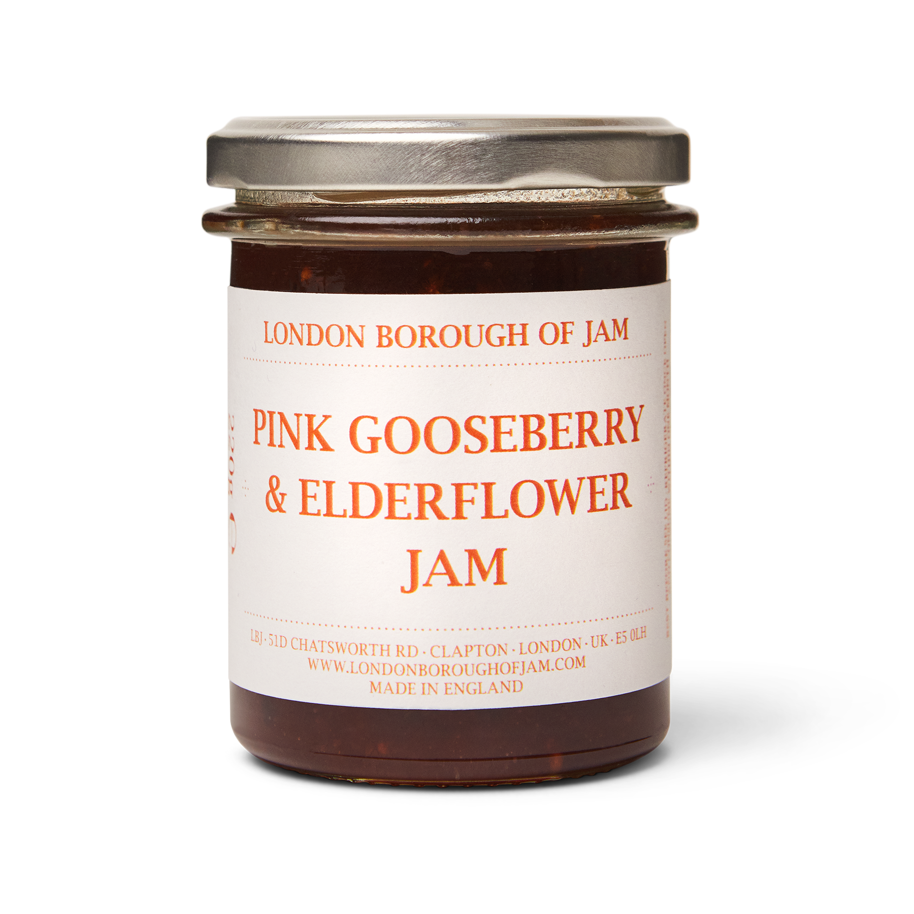 Pink Gooseberry & Elderflower Jam