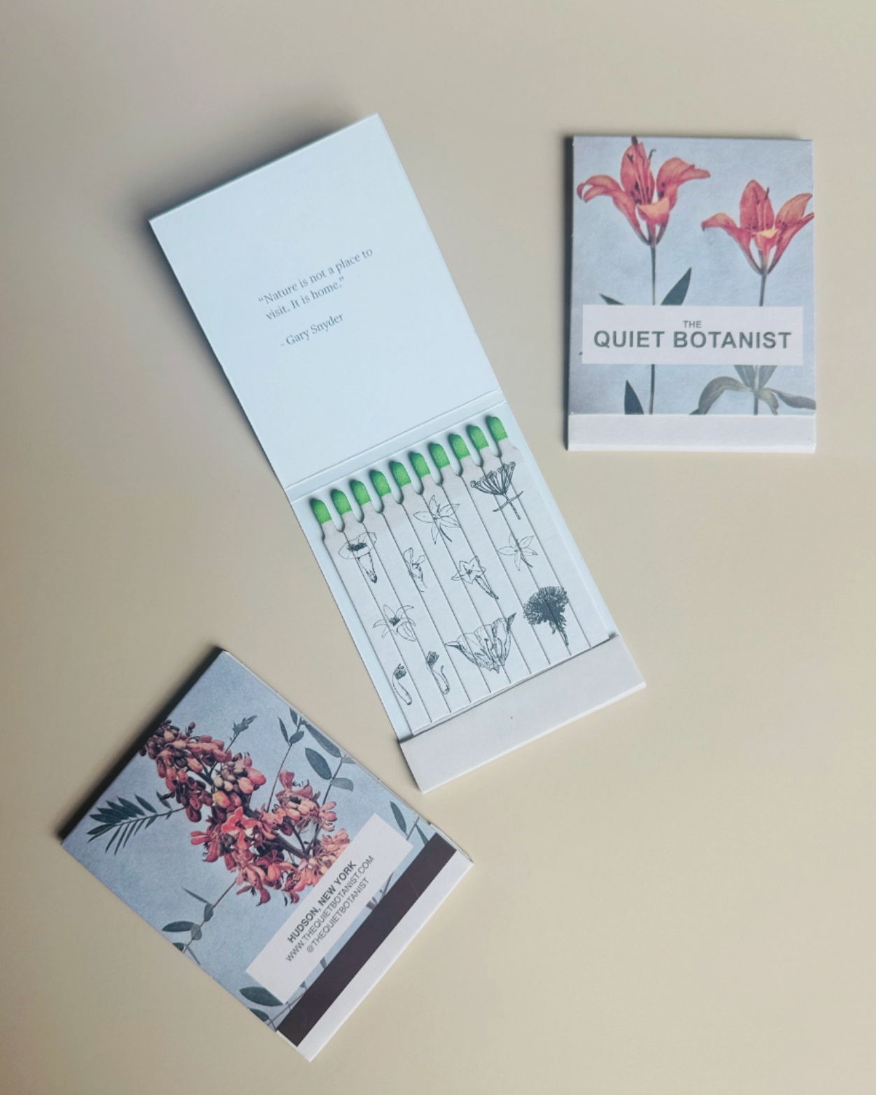 Day Lily - Botanical Matches - Limited Edition