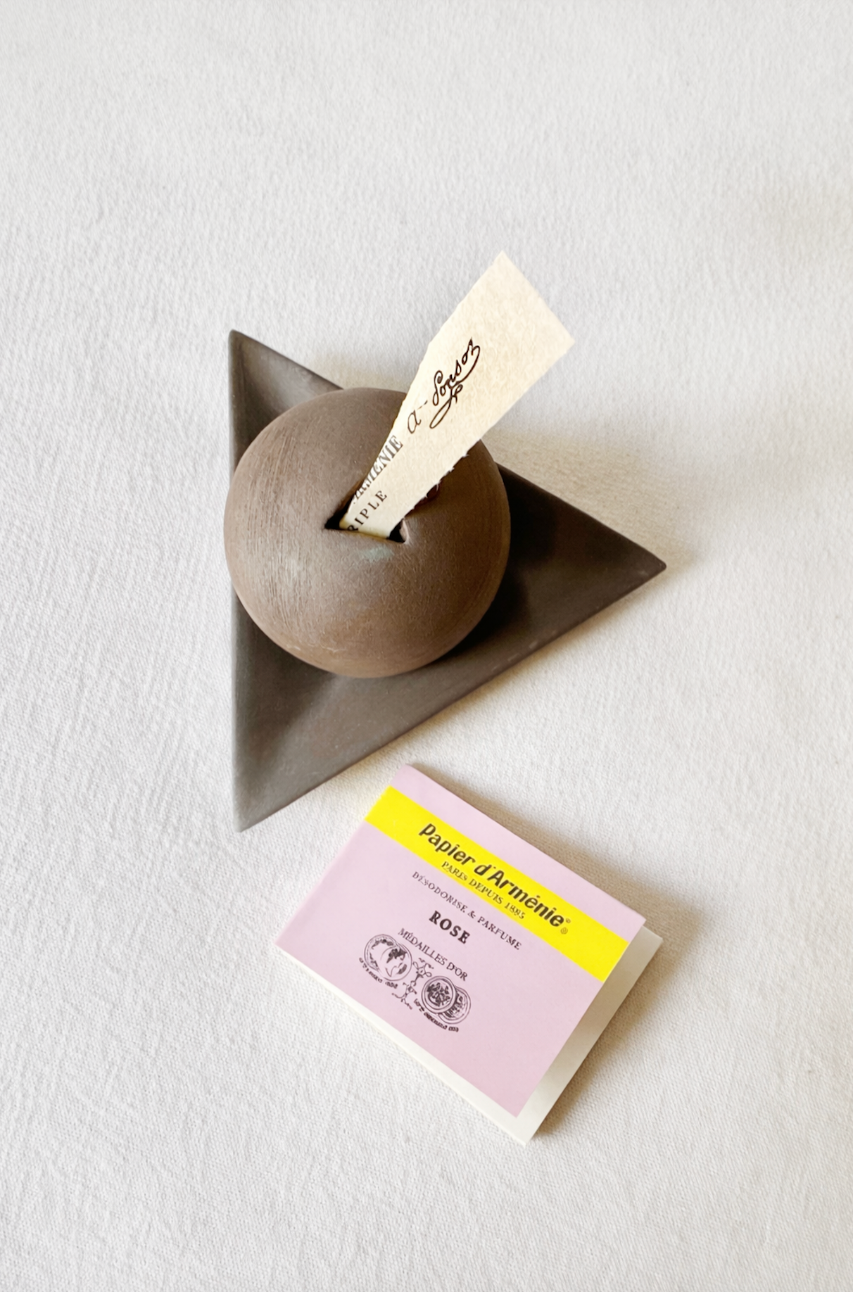 Rose - Incense paper booklet