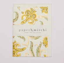 Load image into Gallery viewer, Paper Mirchi - Block Printed Cotton Card
