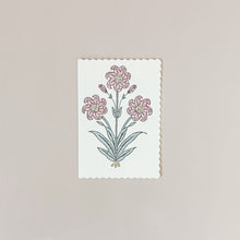 Load image into Gallery viewer, Paper Mirchi - Block Printed Cotton Card
