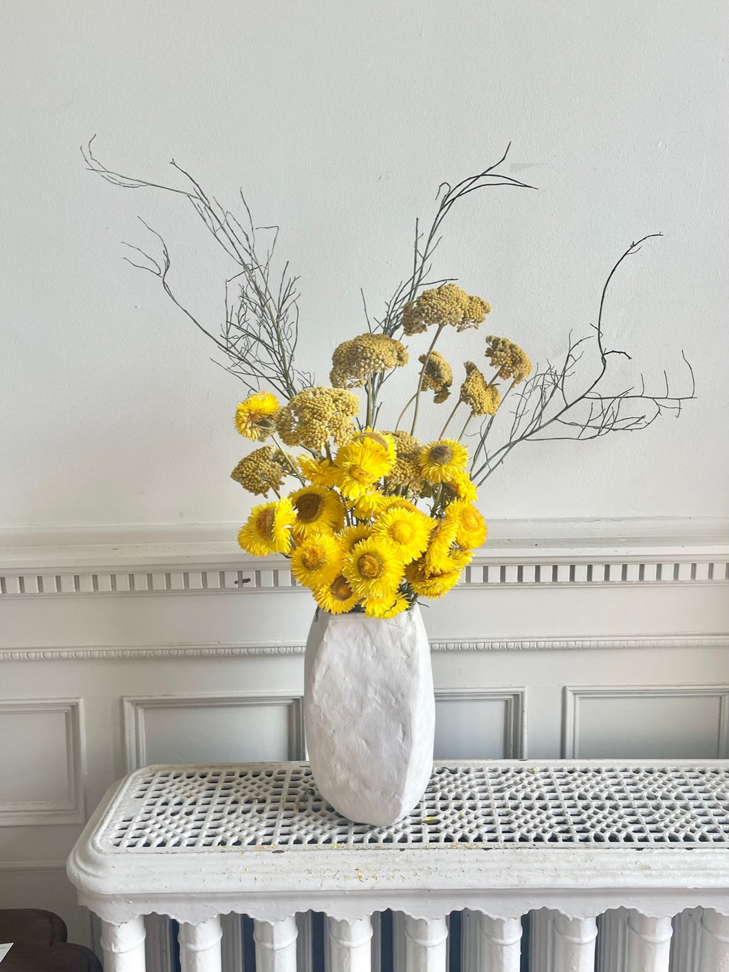 Custom Dried Flower Arrangement in a handmade Signe Vase