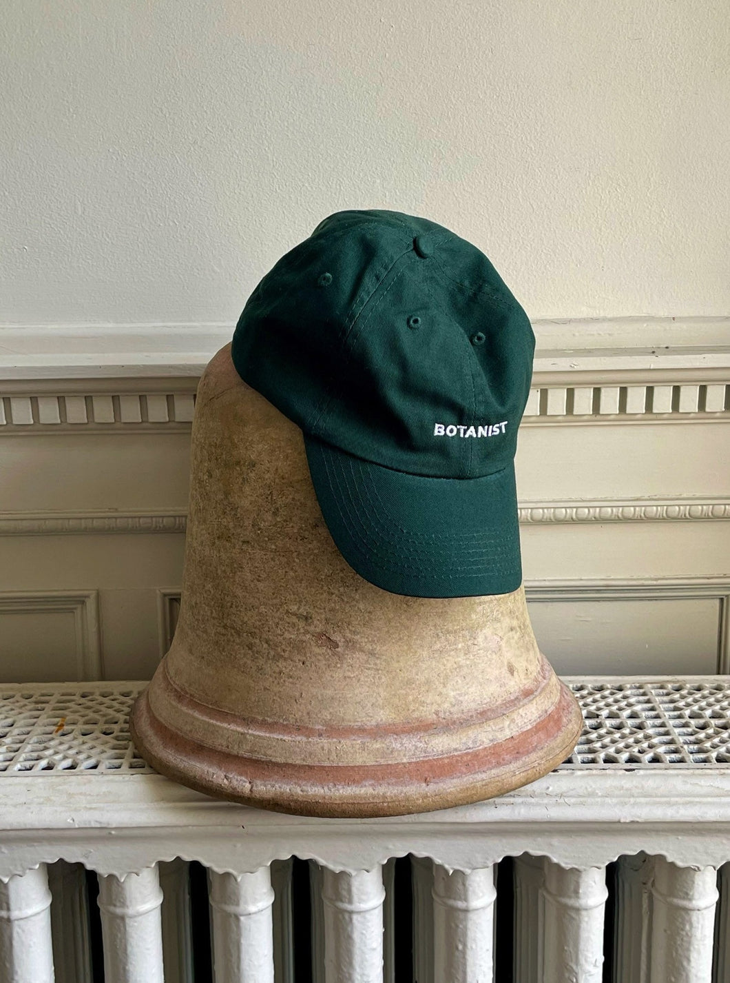 Green Baseball Cap Botanist