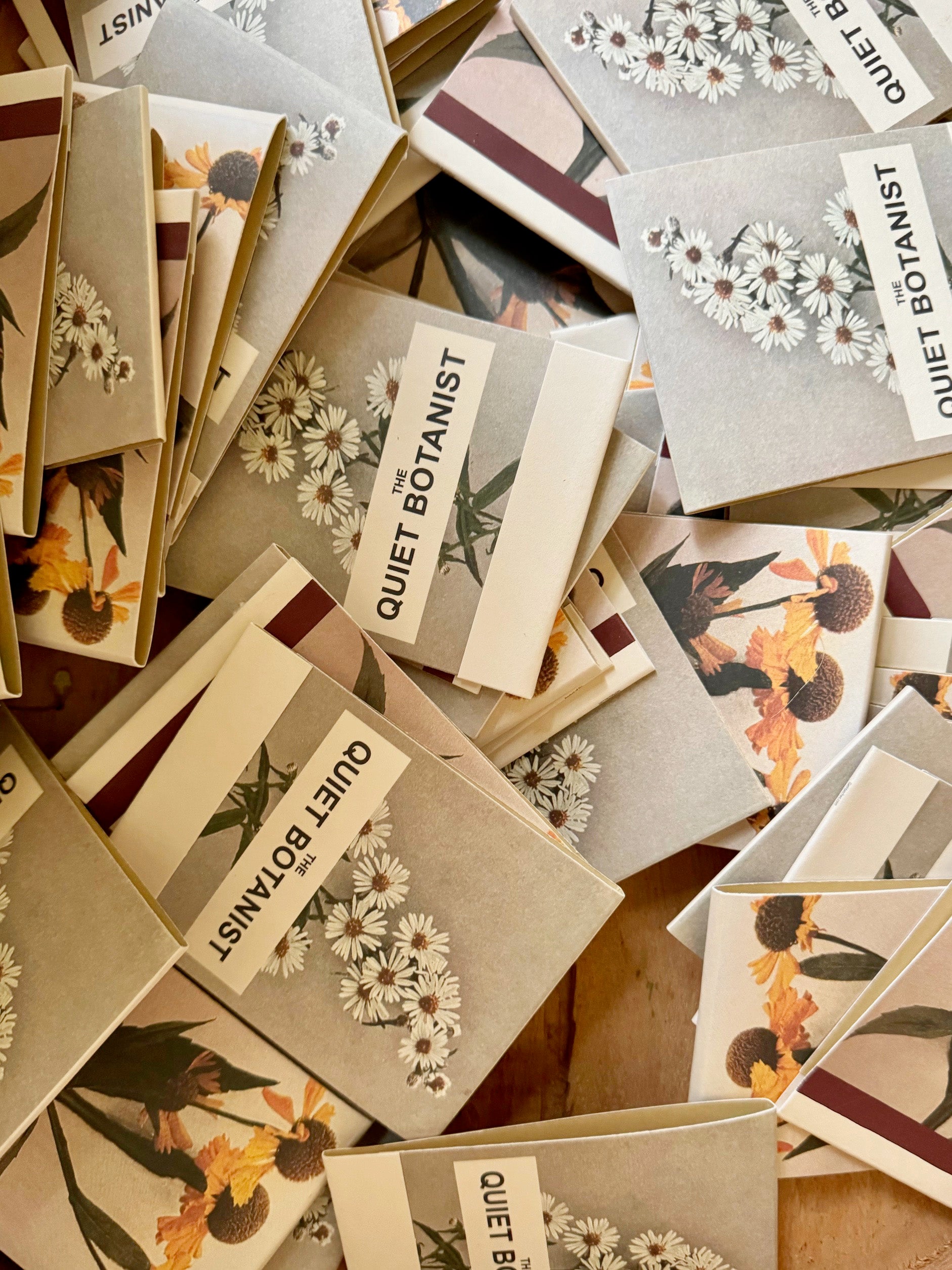 Botanical Matches - set of 24