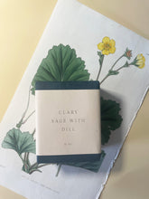 Load image into Gallery viewer, Saipua Handmade Soap Clary Sage and Dill
