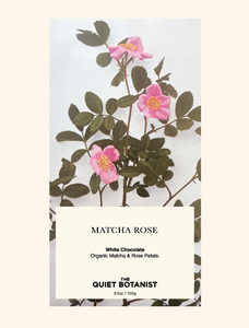 Matcha Rose Chocolate Bar (PREORDER) - Set of 12
