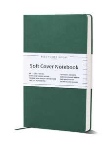 A5 Softcover Ruled Notebook - Dartmouth Green