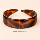 Tortoise shell headband.