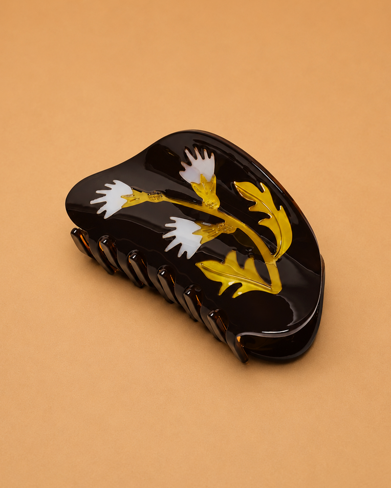 Milk Thistle Claw Clip