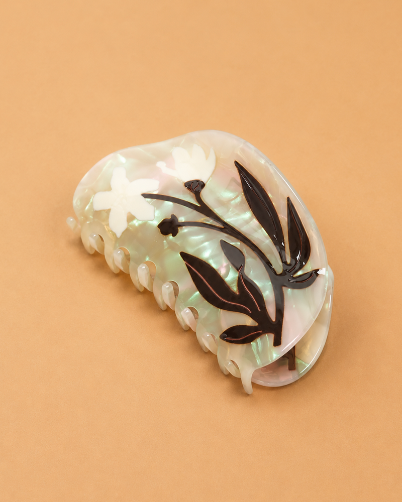 Floral XL Hair Claw