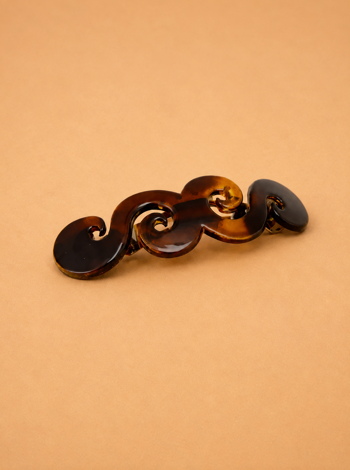 French Swirl Medium Barrette