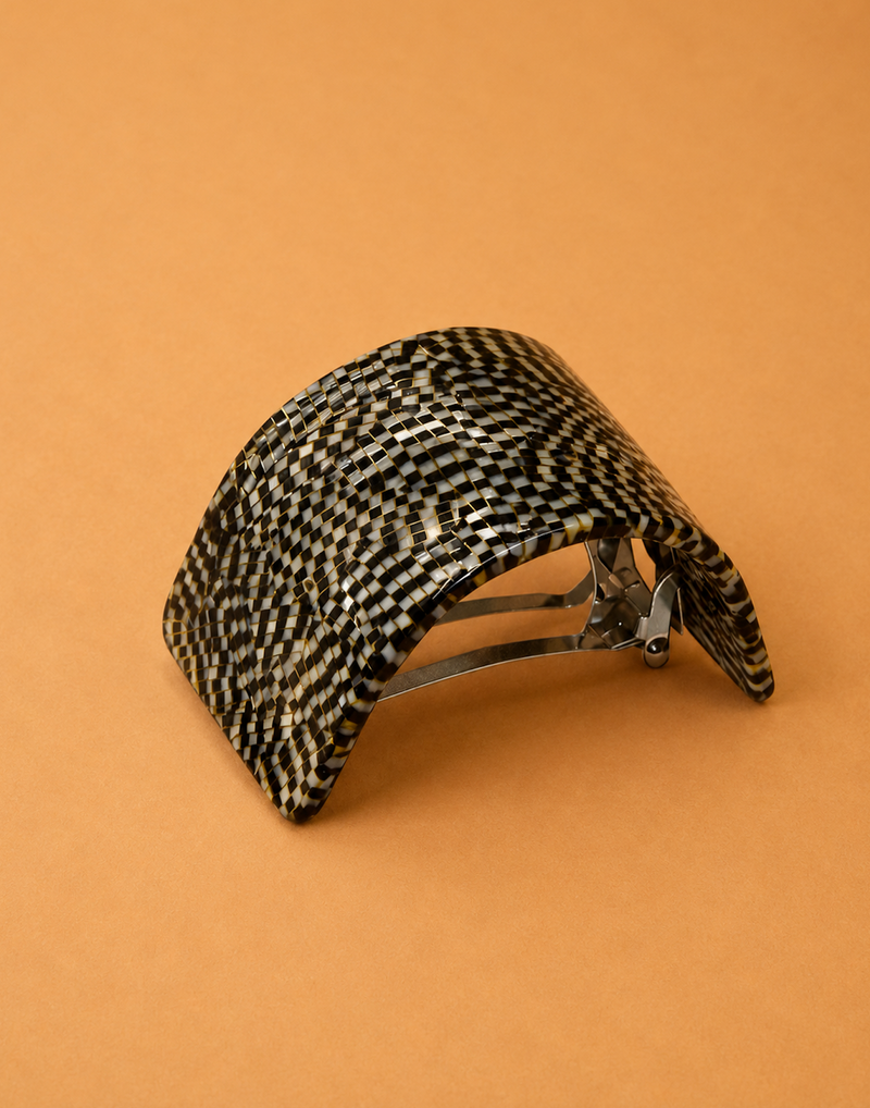 French Half Circle Hair Clip