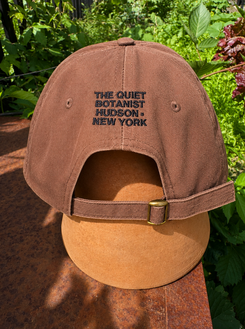 NEW! The Quiet Botanist hat in brown.