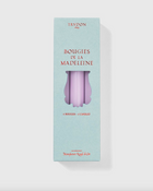 Lilac Madeleines Tapered Candles