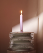 Lilac Madeleines Tapered Candles