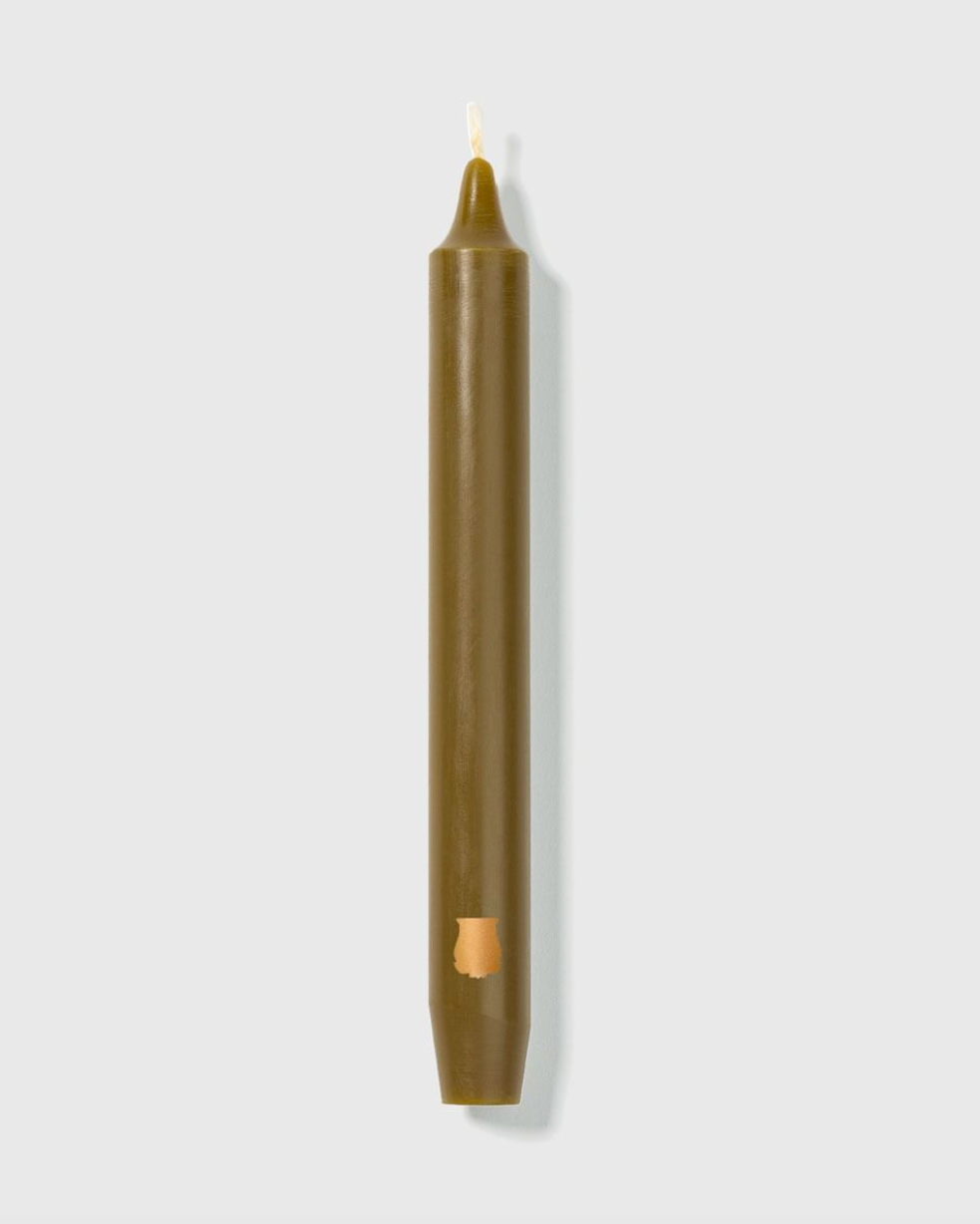 Khaki Madeleines Tapered Candles