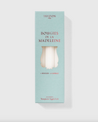White Madeleines Tapered Candles
