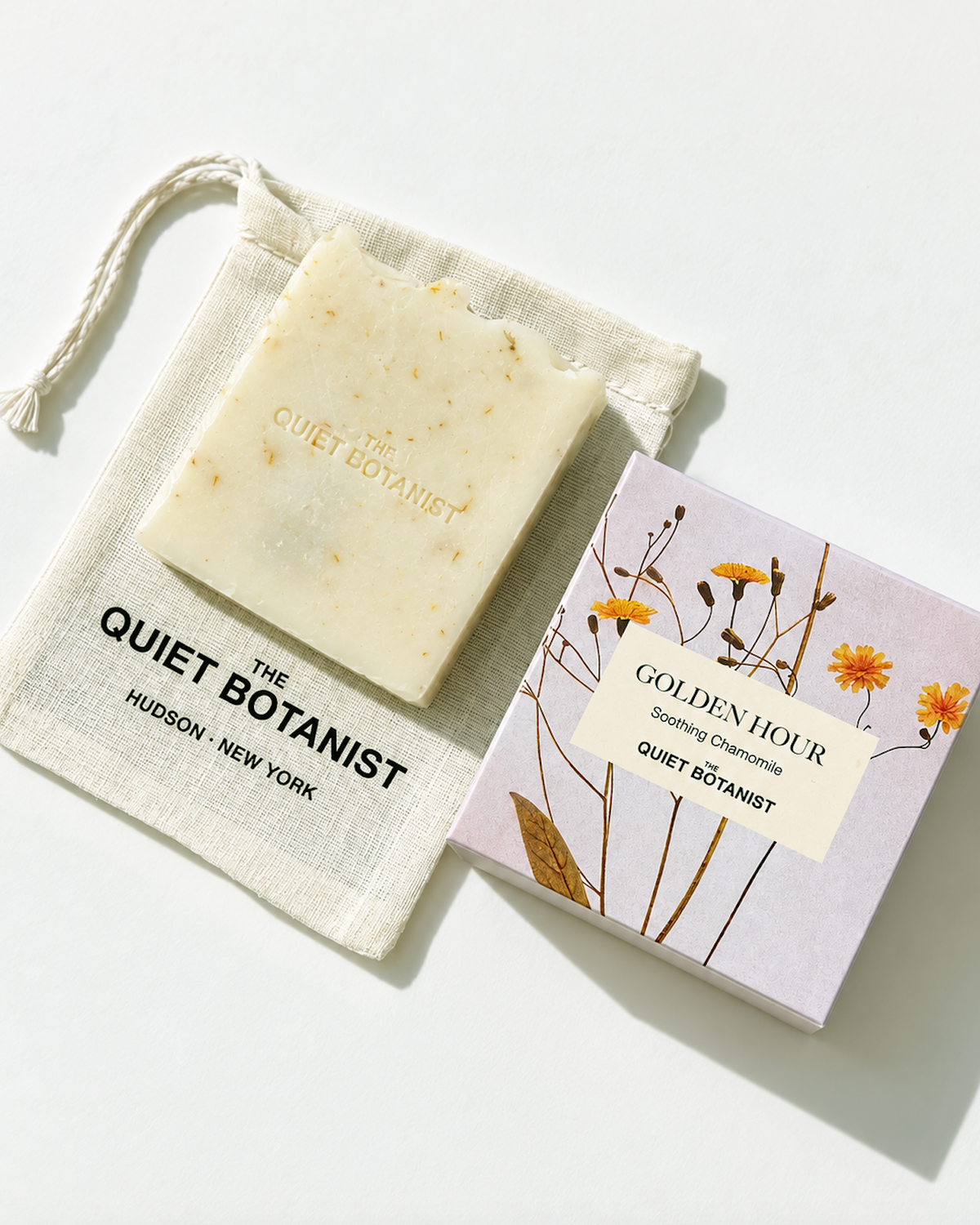 GOLDEN HOUR - SOOTHING CHAMOMILE SOAP.