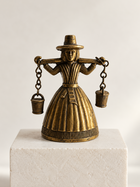 Victorian tea bell lady with pails