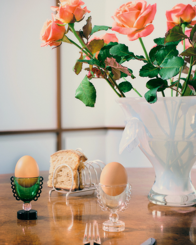 Coco Egg Cup Set, Green