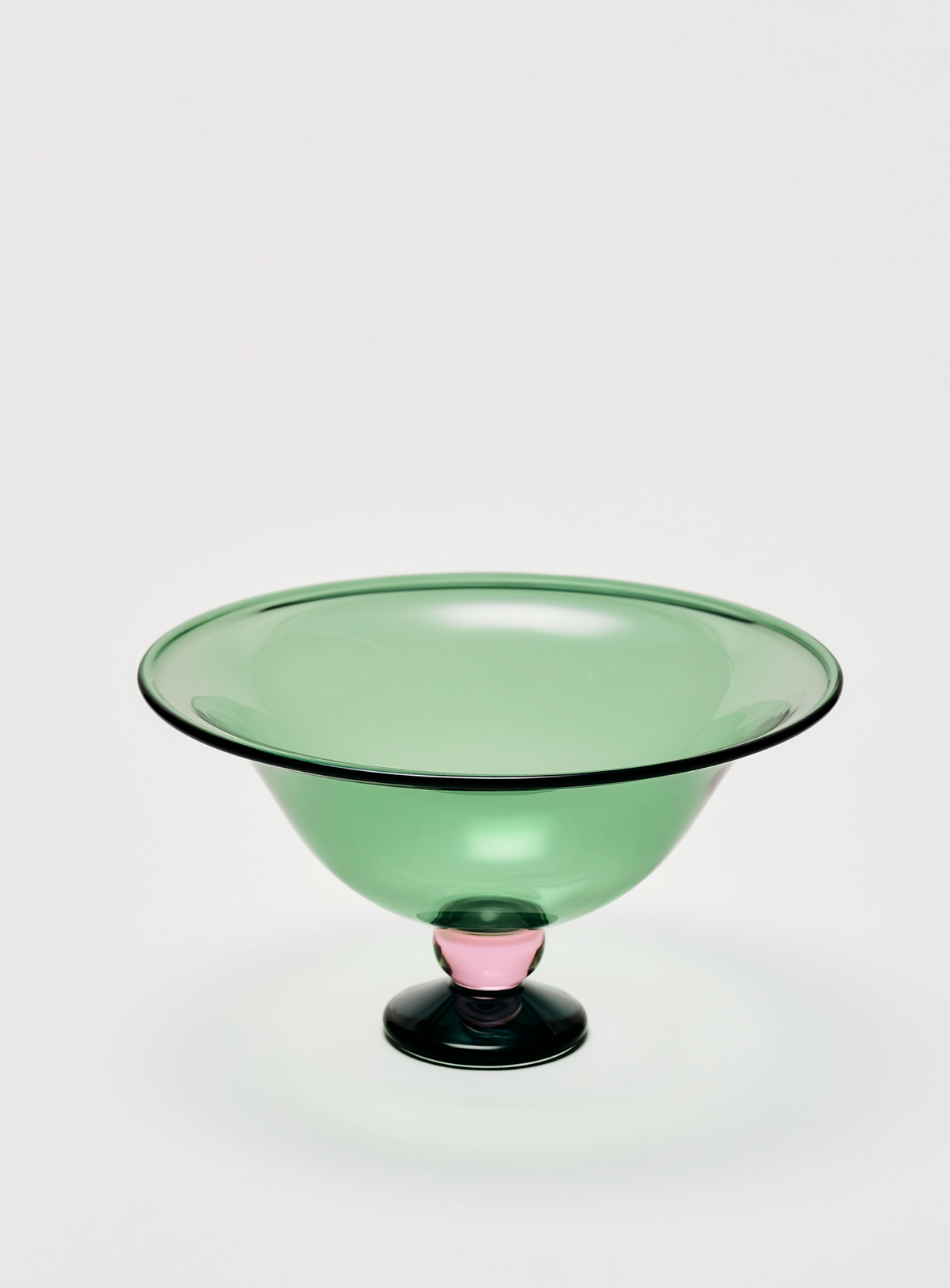 Glass Fruit Bowl