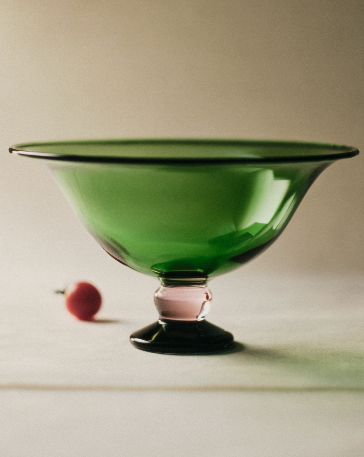 Glass Fruit Bowl