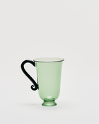 Grande Tasse, Green/Black (Set of 2)