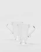Grande Tasse, Clear (Set of 2)