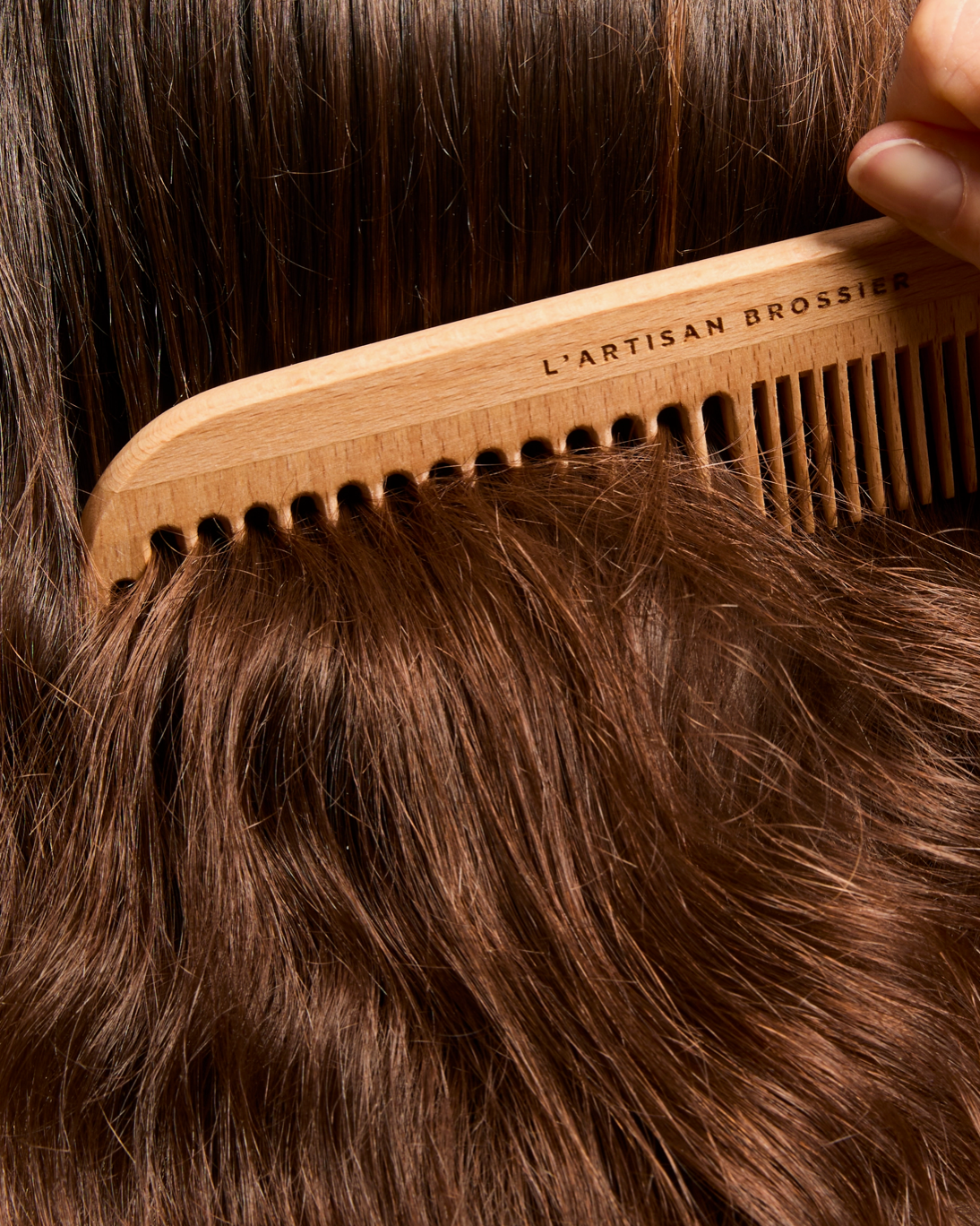 Large Beech Wood Comb