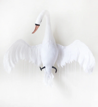 Load image into Gallery viewer, Wall mounted swan
