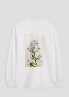 THE QUIET BOTANIST X B SIDES LONG SLEEVE T-SHIRT / ASTER