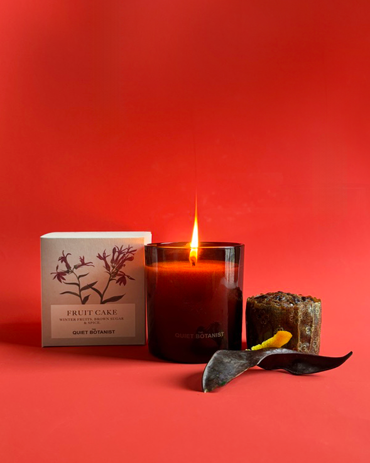 Fruitcake Holiday Candle