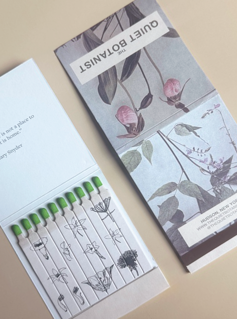 Lady Slipper - Botanical Matches - Limited Edition