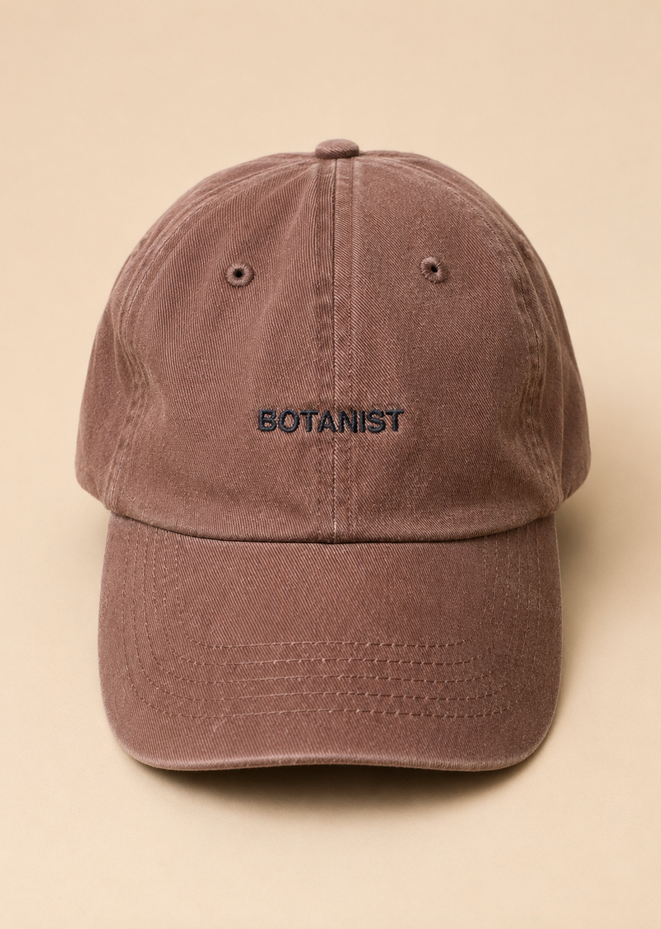 NEW! The Quiet Botanist hat in brown.