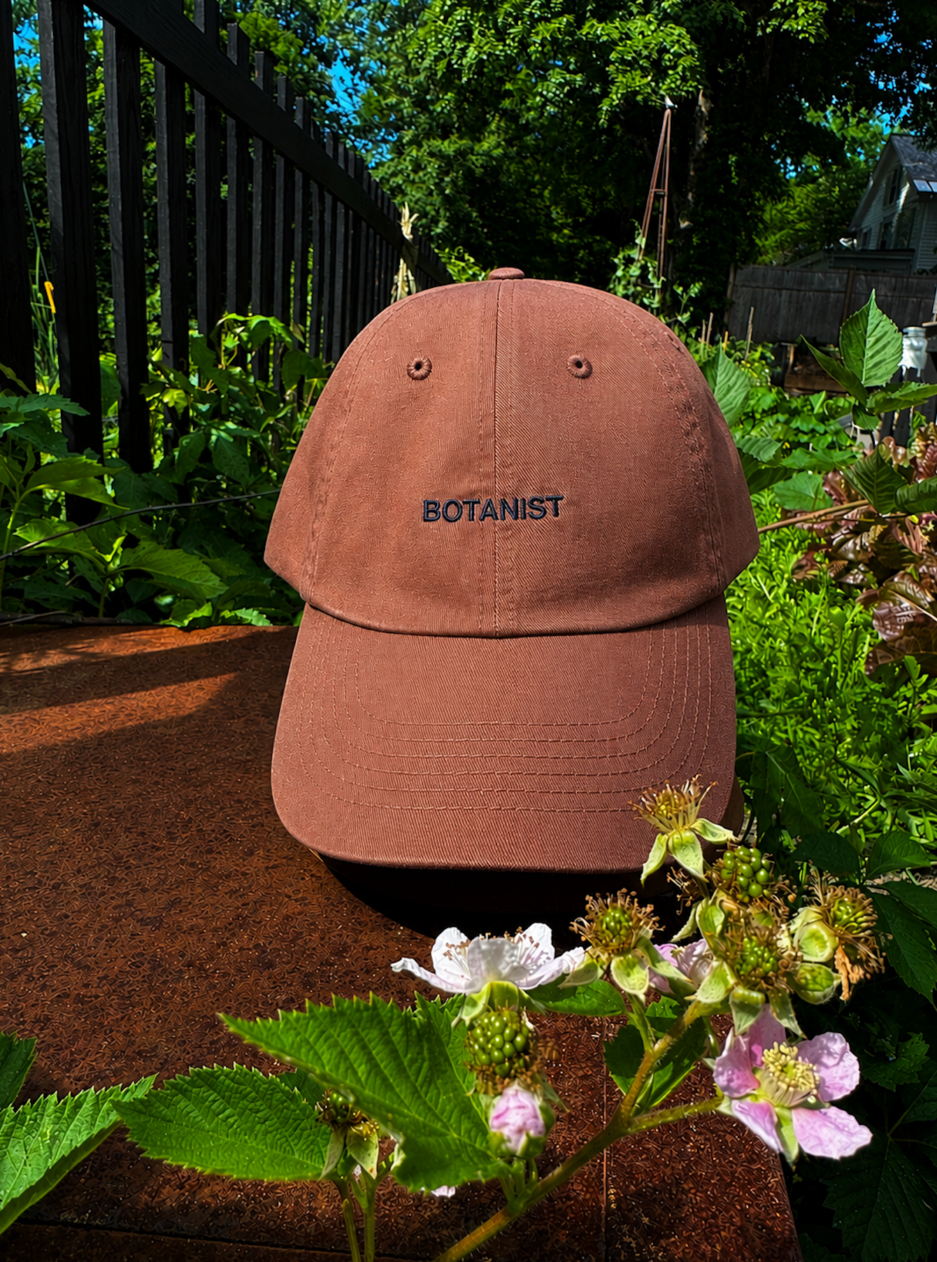NEW! The Quiet Botanist hat in brown.