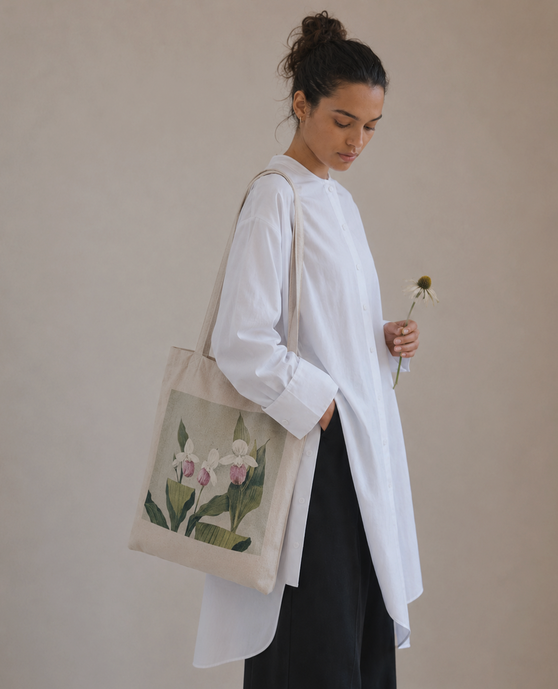 Signature Floral Tote