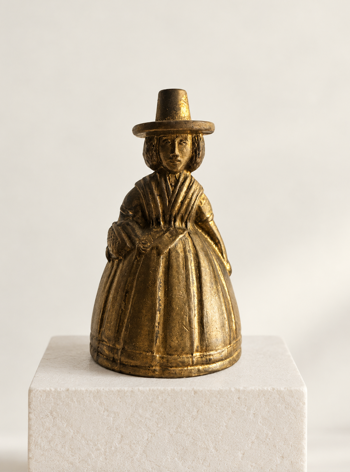 Victorian tea bell with hat