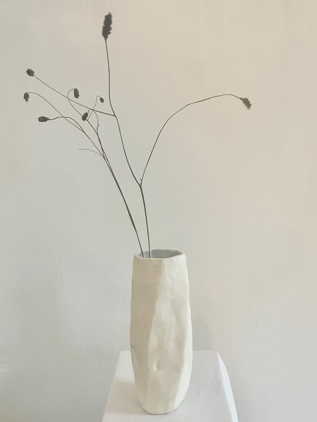 Narrow handmade Signe Vase by Sarah Donato