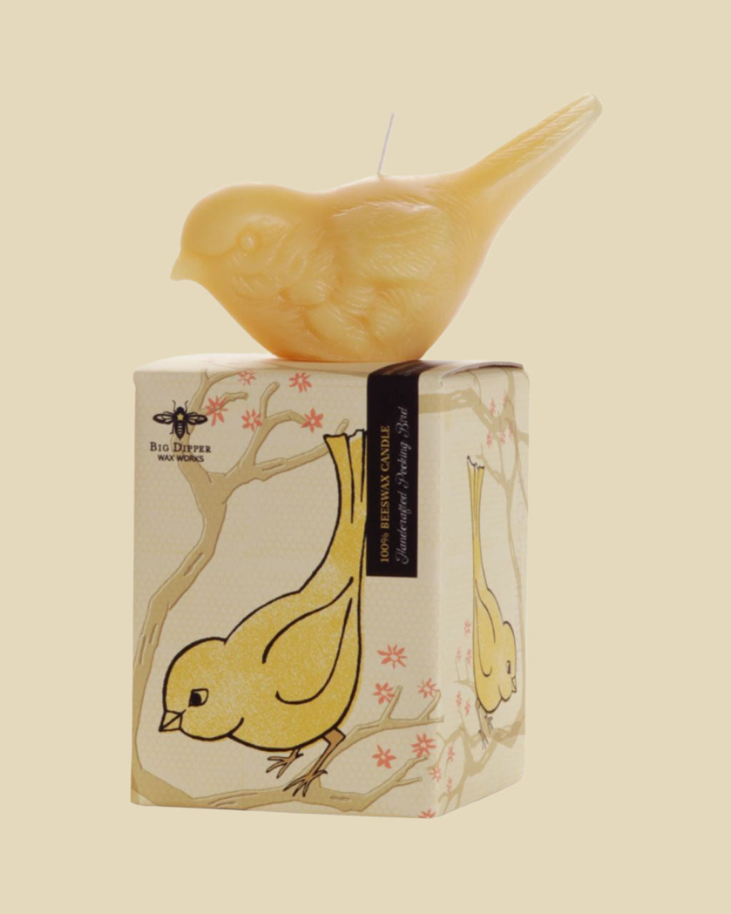 Handcrafted Bird Candle